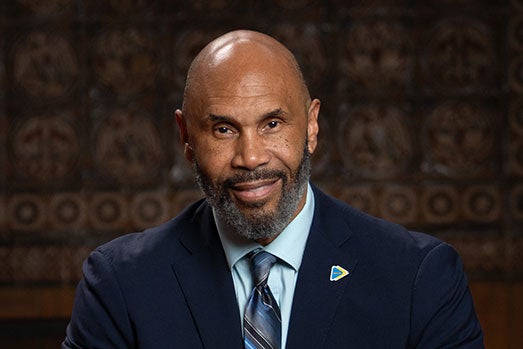 Interim Chancellor Darnell Hunt headshot